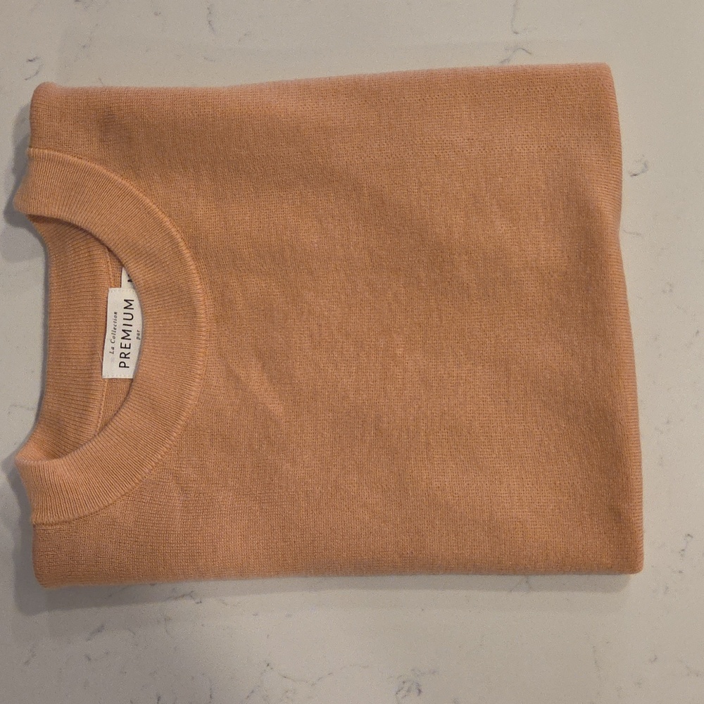 Molly Bracken Premium Knit Top in Peach NWOT - Picture 10 of 10